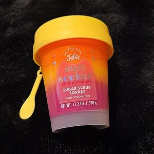 Justice sun seeker pink pineapple 🍍 sugar scrub